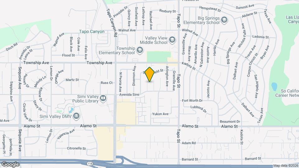 3050 Cicero Ct Map and Location Details