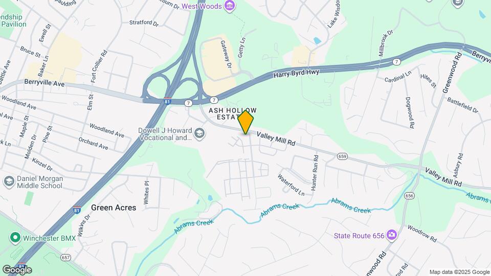 151 Brookland Terrace Map and Location Details