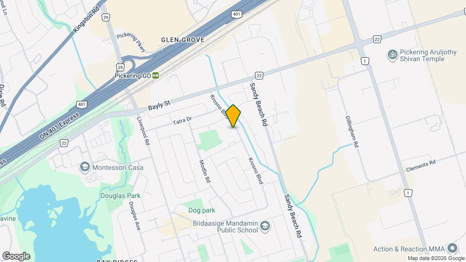888 Krosno Blvd Map and Location Details