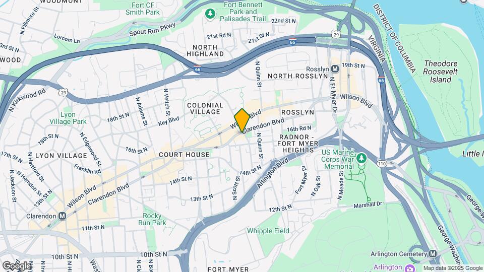 1628 N Rhodes St Map and Location Details