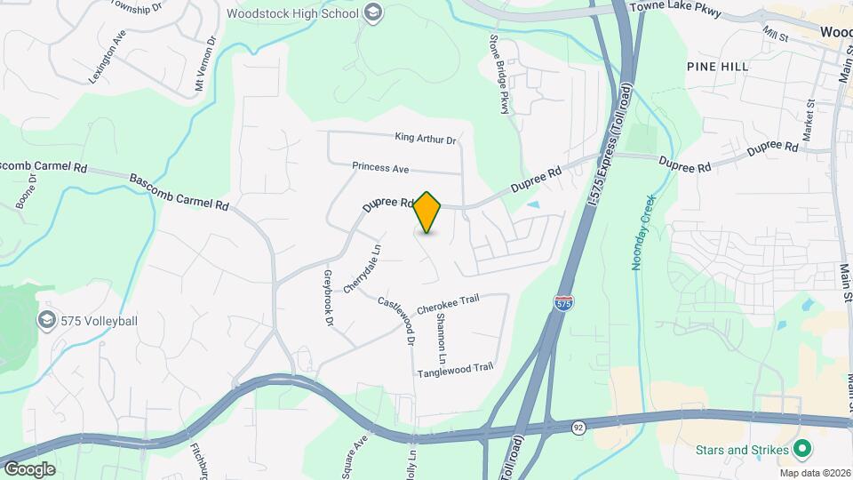 111 Lexington Parke Dr Map and Location Details