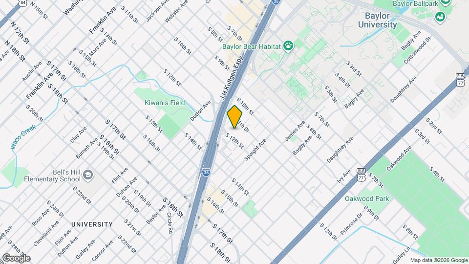 1348 S 12th St Map and Location Details