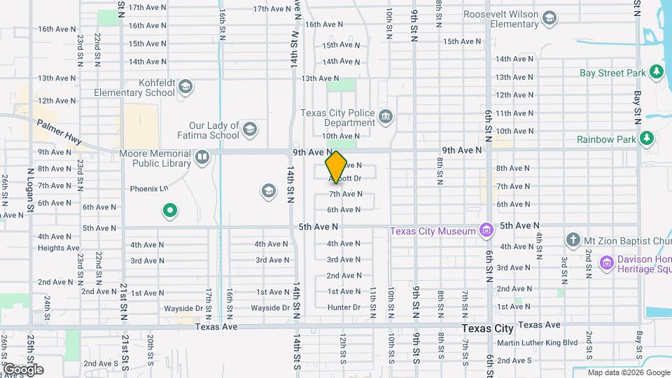 1208 7th Ave N Map and Location Details