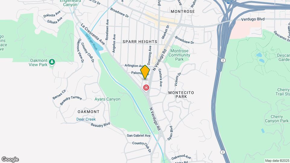 1700 Glencoe Way Mapa y Detalles de la Ubicación