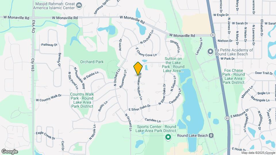 2382 N Quaker Hollow Ln Map and Location Details