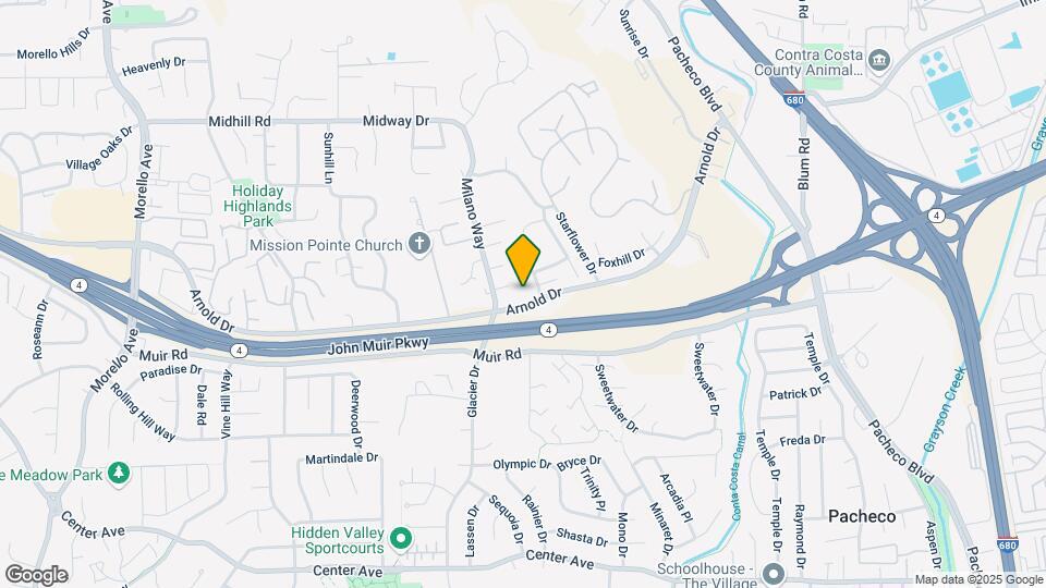 2045 Arnold Dr Map and Location Details