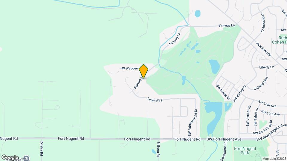 2156 Fairway Ln Map and Location Details