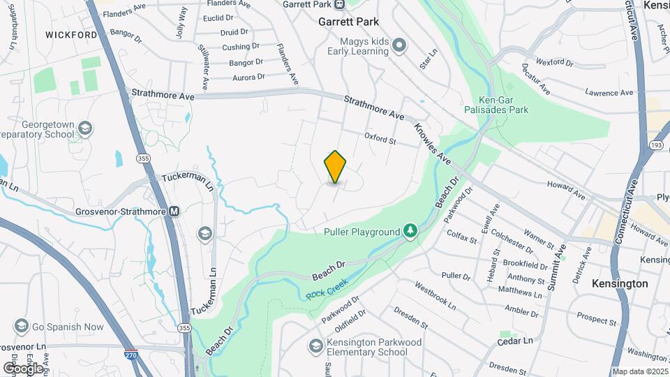 10619 Montrose Ave, Unit 202 Mapa y Detalles de la Ubicación