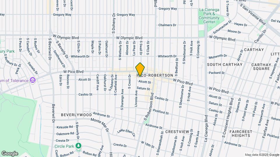8863 Alcott St Mapa y Detalles de la Ubicación