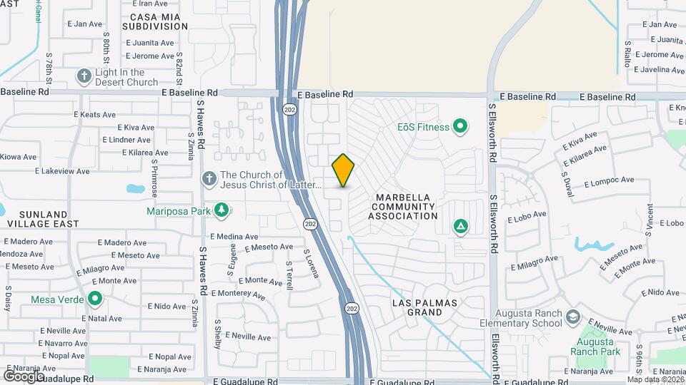 8757 E Lomita Ave Map and Location Details