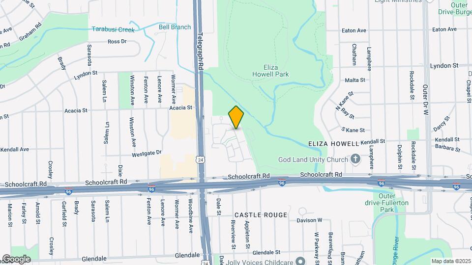 14268 Riverview St Map and Location Details