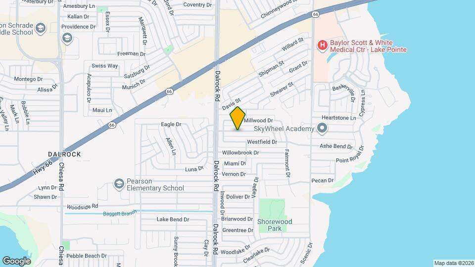 8814 Linda Vista Dr Map and Location Details