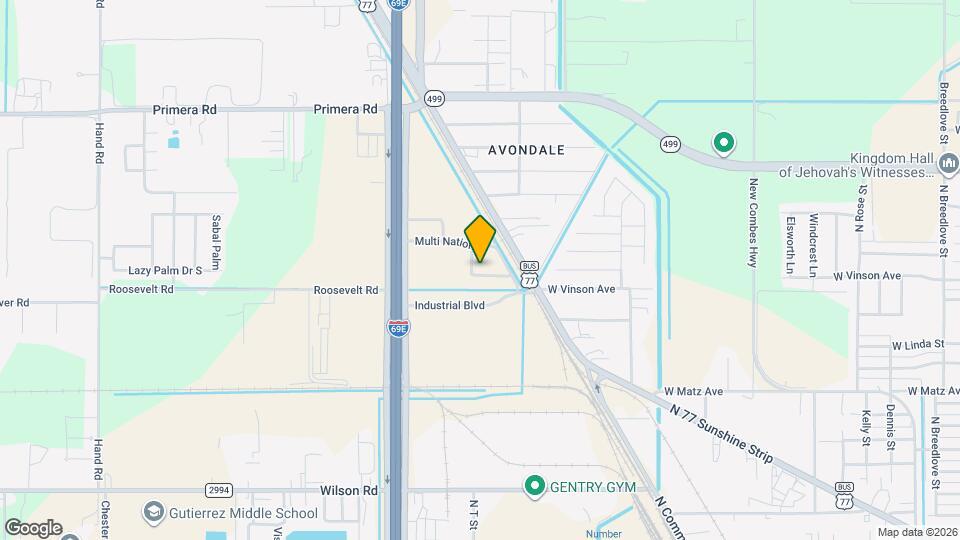 2112 Southridge Ave Map and Location Details