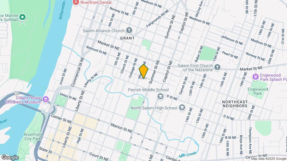 842 E St NE Mapa y Detalles de la Ubicación