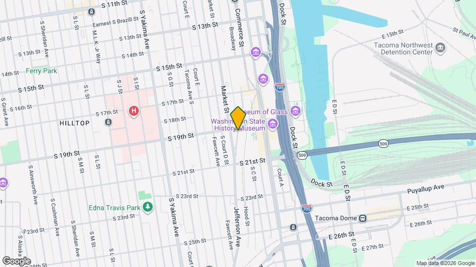 2135 Commerce St Map and Location Details