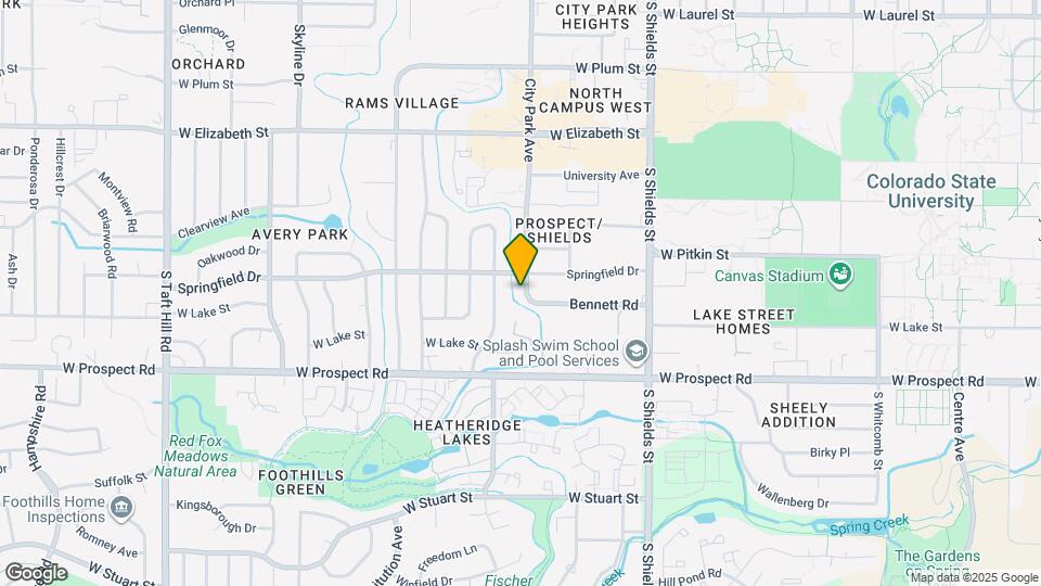 1309 City Park Ave Map and Location Details