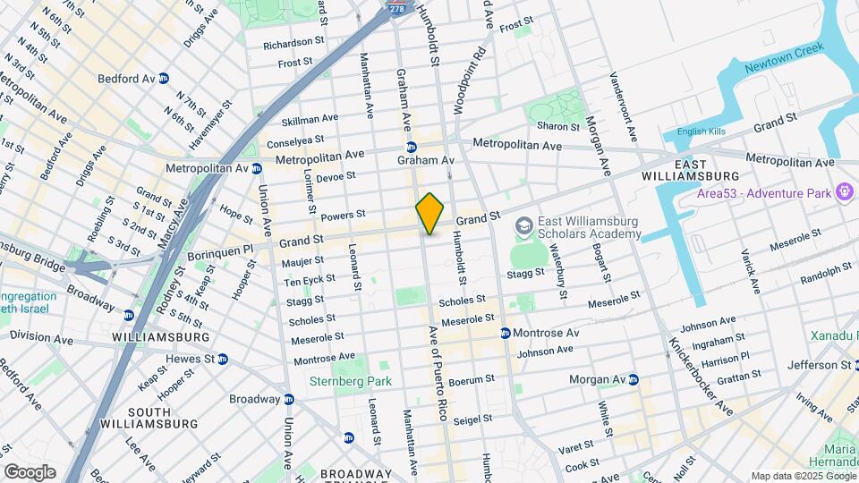 278 Humboldt St Map and Location Details