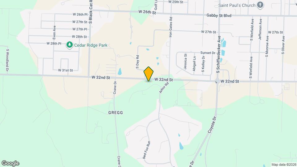 5614 W 32nd St Map and Location Details