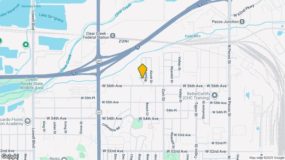 5634 Clay St Map and Location Details