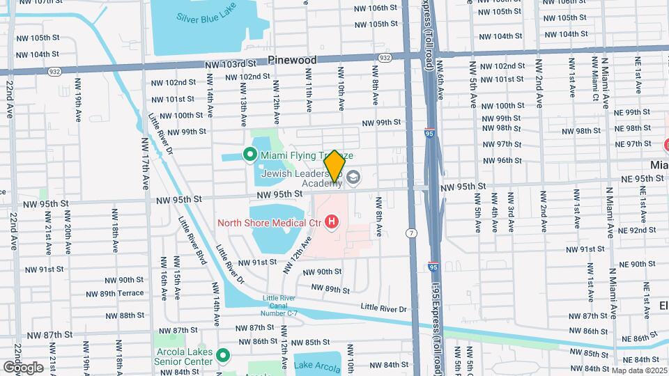 1027 NW 95th St Mapa y Detalles de la Ubicación