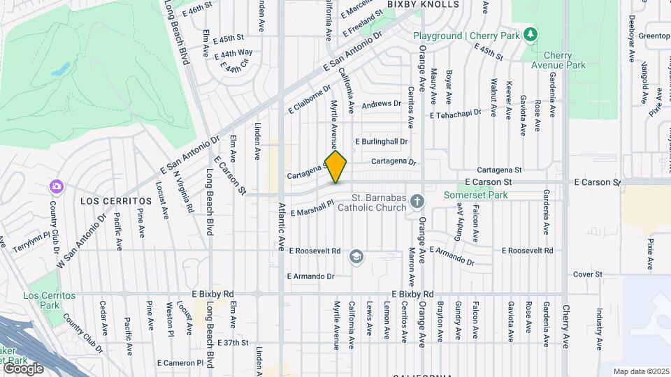 830 E Carson St Map and Location Details