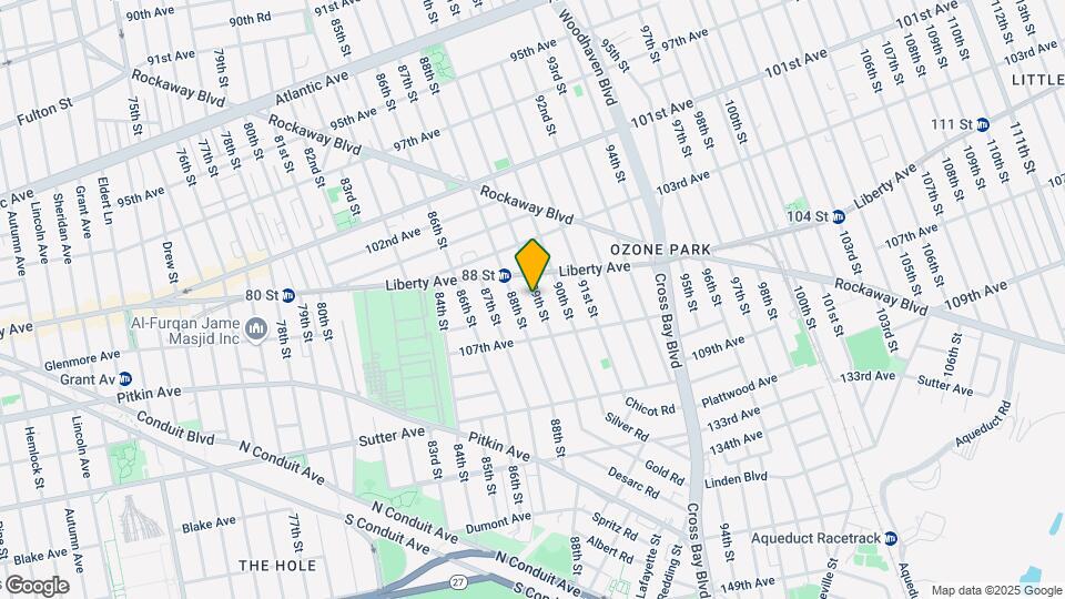 105-24 89th St Map and Location Details