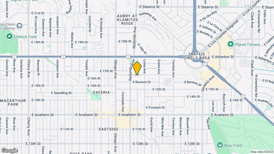 3444 E Wilton St Map and Location Details