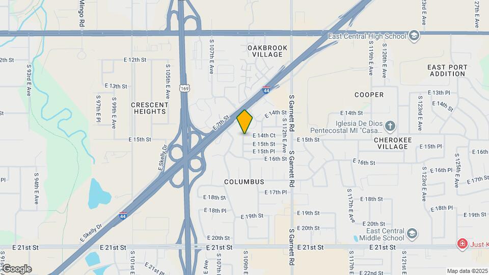 10802 E 14th Ct Map and Location Details