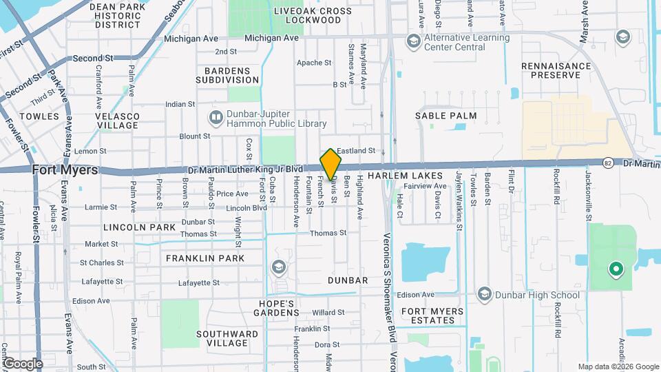 2134 Davis St Map and Location Details