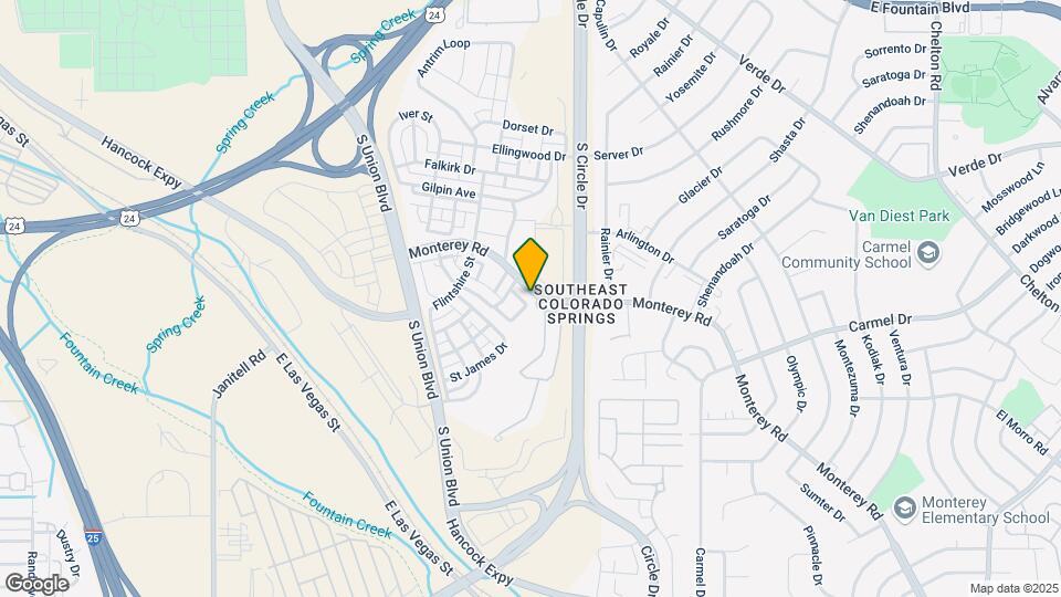 1675 Monterey Rd, Unit 110 Map and Location Details