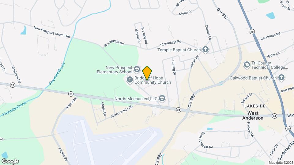 116 Tabitha Ct Map and Location Details