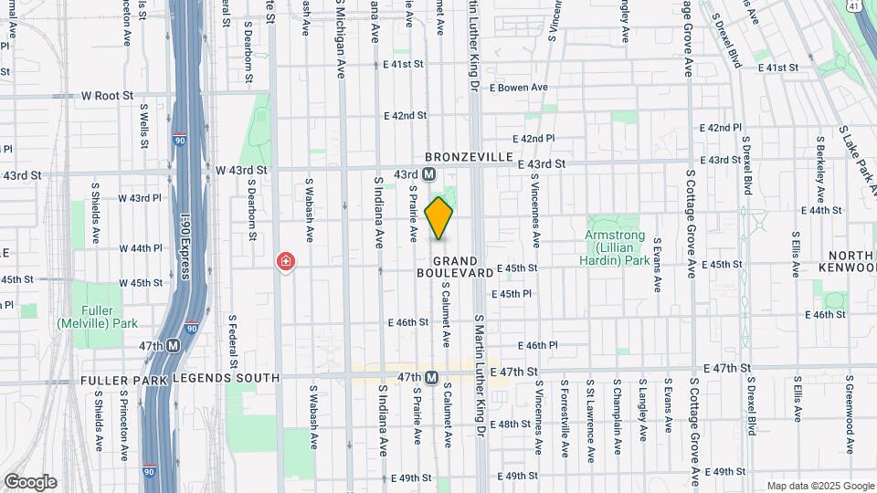 4432-4438 S Calumet Ave Mapa y Detalles de la Ubicación