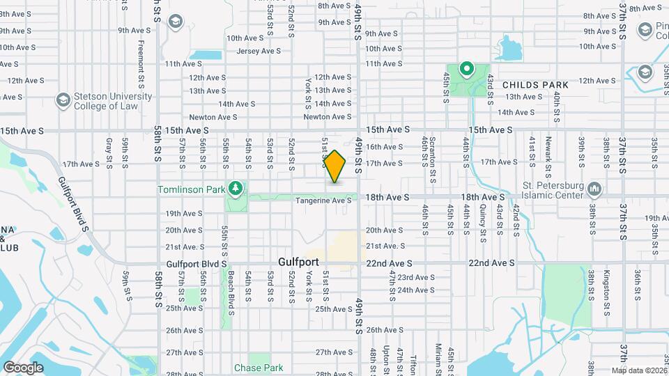 5009 TANGERINE AVE S, Unit 5009 Mapa y Detalles de la Ubicación