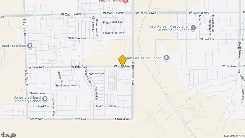 6982 Castle Mountain Ave Map and Location Details