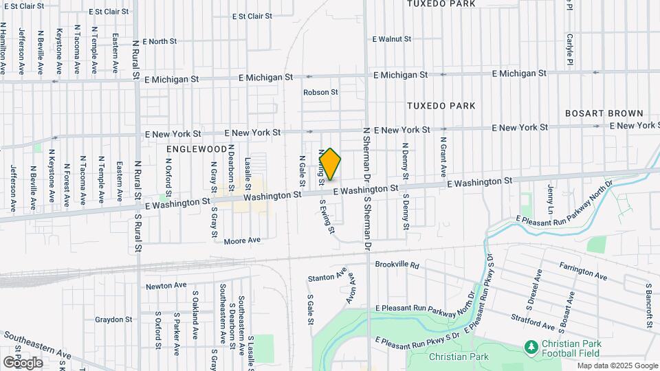 3612 E Washington St Map and Location Details