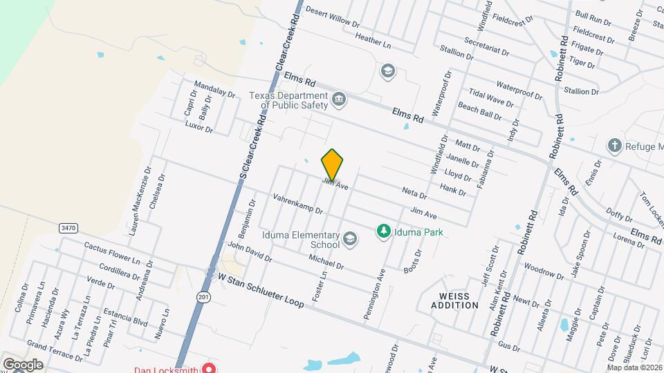 4101 Esta Lee Ave Map and Location Details