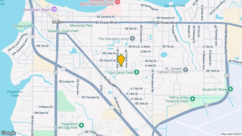 936 SE Nassau Ave Map and Location Details
