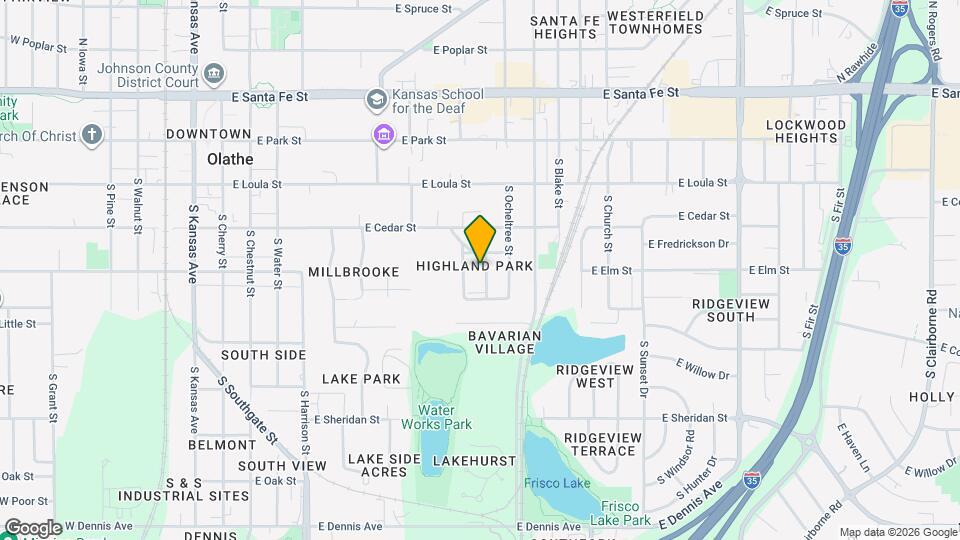 4407 S Parkway Dr Map and Location Details