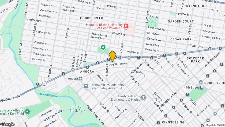 5427 Angora Terrace, Unit Apt 2 Mapa y Detalles de la Ubicación