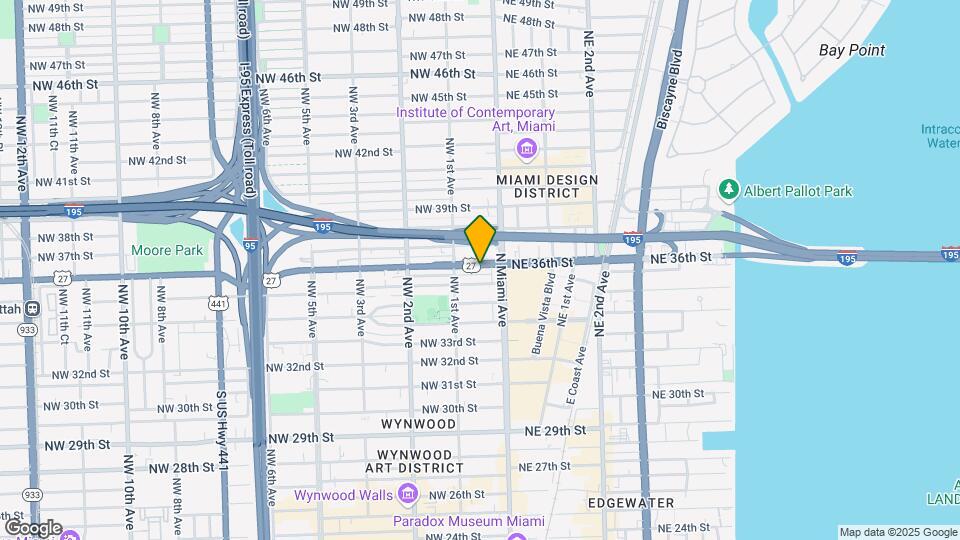 46 NW 36th St Map and Location Details