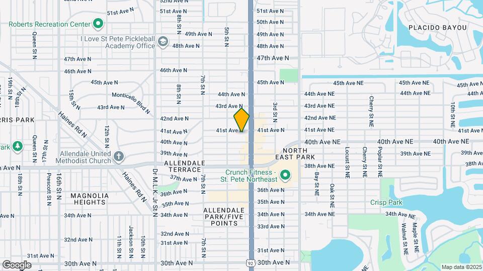 4050 4th St N Mapa y Detalles de la Ubicación