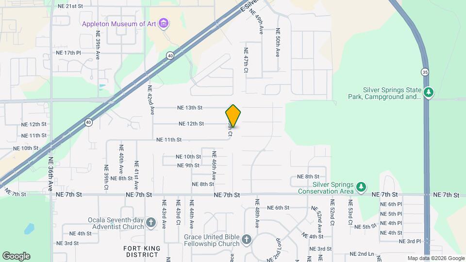 1125 NE 46th Ct Map and Location Details