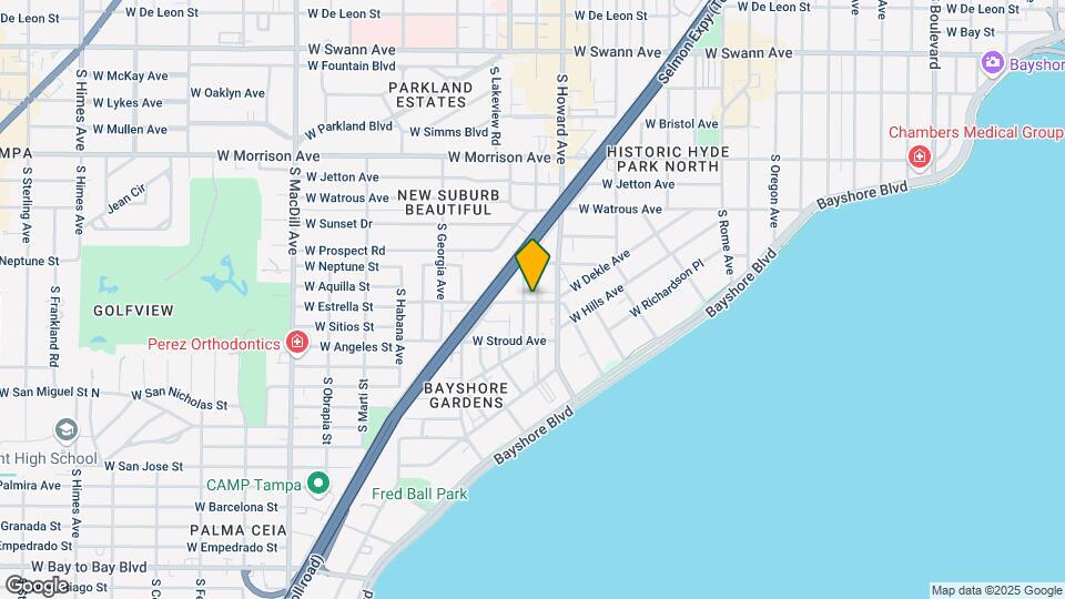 2315 W Mississippi Ave Map and Location Details