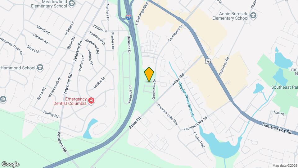 216 Windsor Trace Dr Map and Location Details