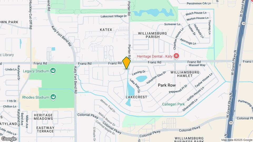 24423 Hampton Lakes Dr Map and Location Details