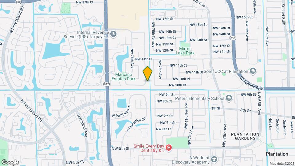 1010 NW 76th Ave Map and Location Details