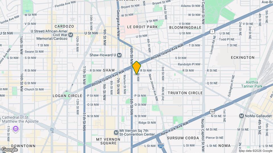 1622 5th St NW Map and Location Details