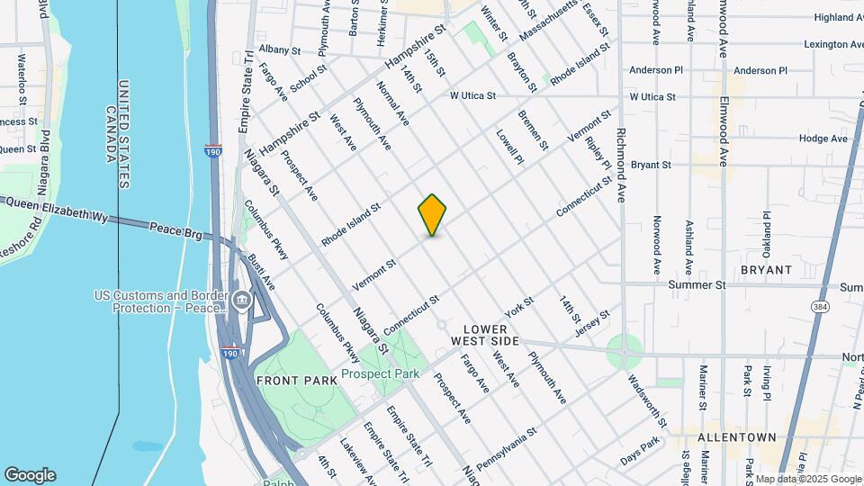 193 Vermont St Map and Location Details