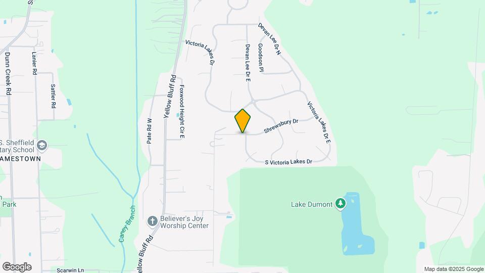 4213 Victoria Lakes Dr W Map and Location Details