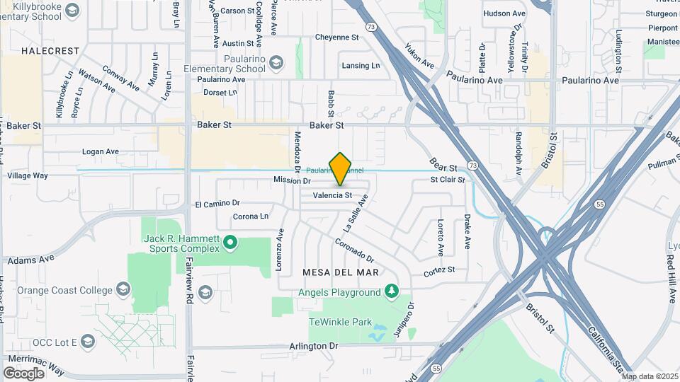994 Valencia St, Unit #202 Map and Location Details